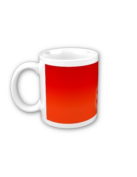 Südametega taustadega tass