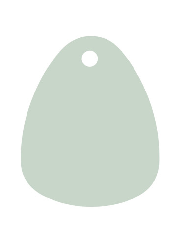 Tilgakujuline klaasist lõikelaud