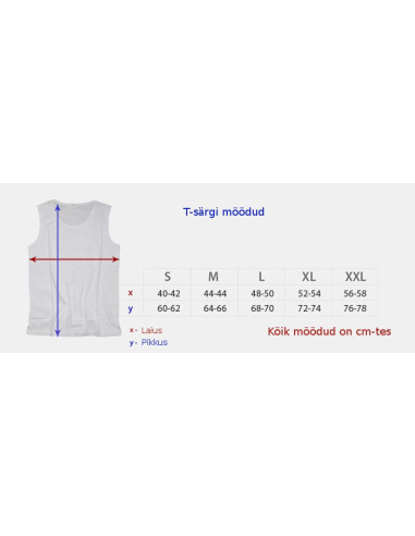 Ilma varrukata fotosärk (maika)