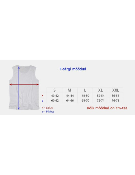 Ilma varrukata fotosärk (maika)