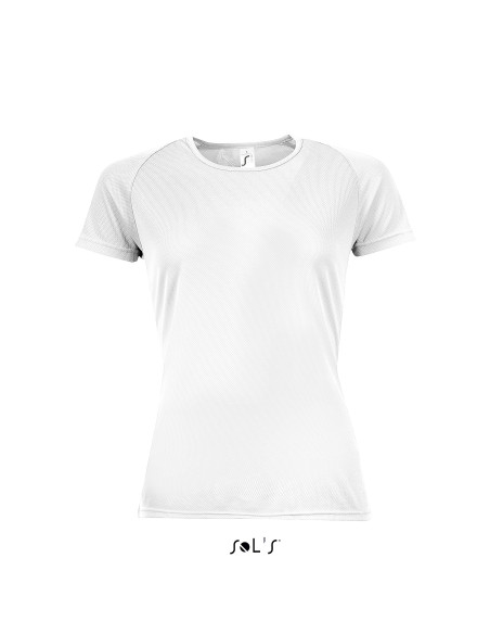 Naiste T-särk Sporty tekstiga