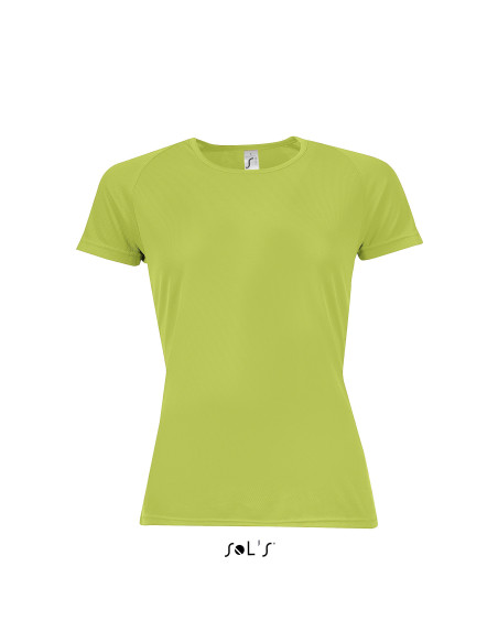 Naiste T-särk Sporty tekstiga