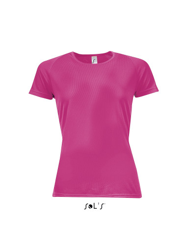 Naiste T-särk Sporty tekstiga