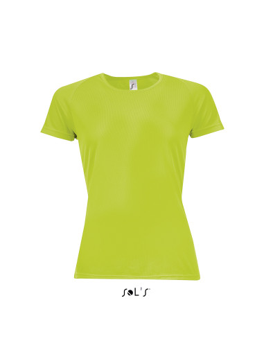 Naiste T-särk Sporty tekstiga