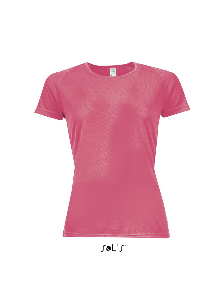 Naiste T-särk Sporty tekstiga