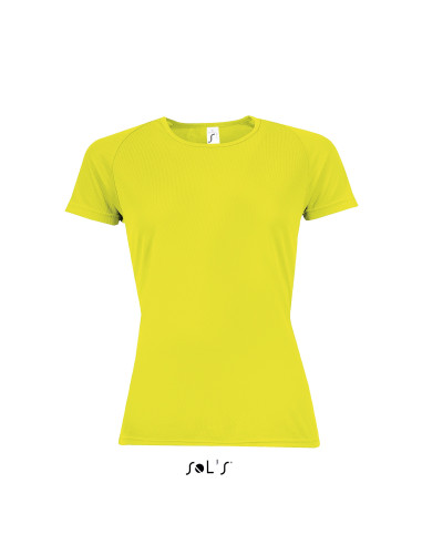 Naiste T-särk Sporty tekstiga