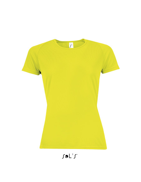 Naiste T-särk Sporty tekstiga