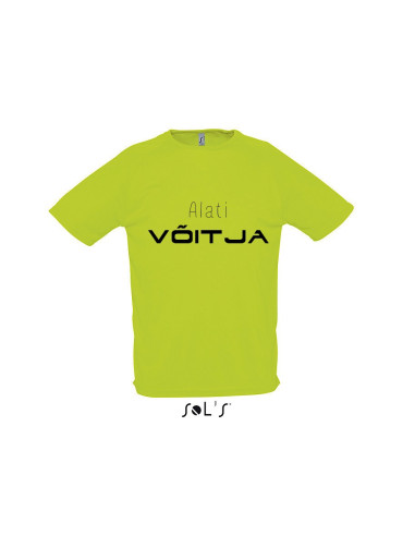 T-särk Sporty tekstiga