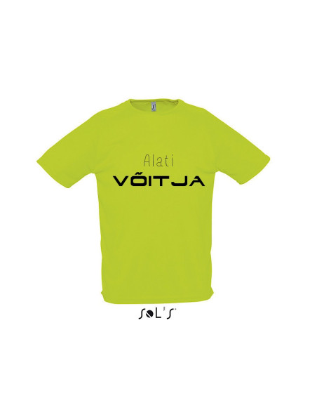 T-särk Sporty tekstiga