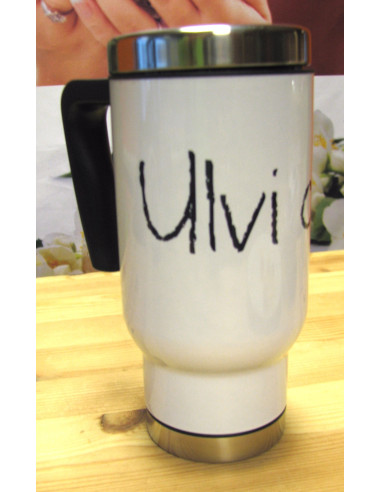 Valge termostass plastiksisuga