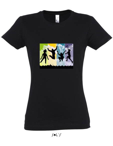 Naiste t-särk pildiga on lahe ja huvitav kingitus