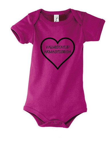 Beebi body VALMISTATUD ARMASTUSEGA