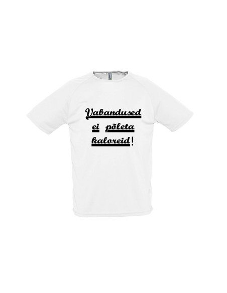 Sportlik t-särk VABANDUSED