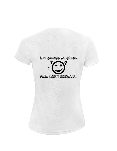 Naiste T-särk Sporty valmiskujundusega