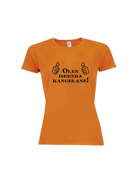 Sportlik naiste t-särk ISEENDA KANGELANE