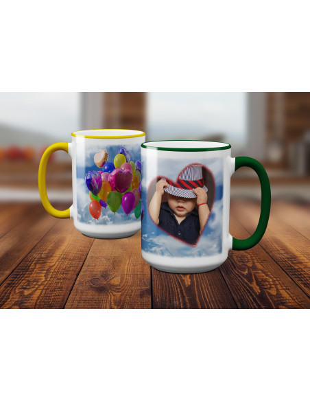 Õhupallidega taustaga fototass