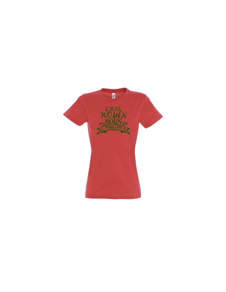 Real women are born in... t-särk naistele