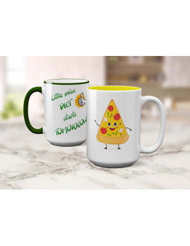 Humoorikas tass - Little miss diet starts tomorrow Humoorikas tass - Little miss diet starts tomorrow
