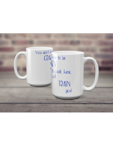 Fotokruus You don't have to be CRAZY to work here, we'll TRAIN you