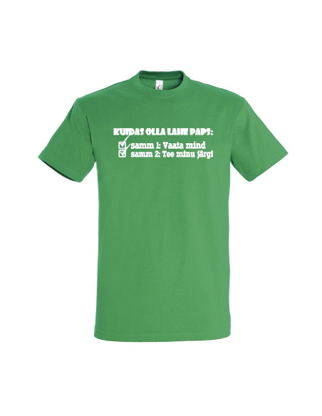 Meeste t-särk KUIDAS OLLA LAHE PAPS