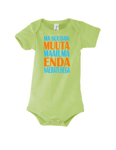 Beebi body Ma suudan muuta maailma enda naeratusega