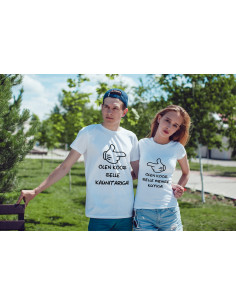 Naiste t-särk Koos mehise kutiga