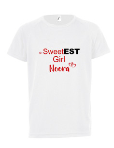 Tüdrukute sportlik t-särk SweetEST Girl 2