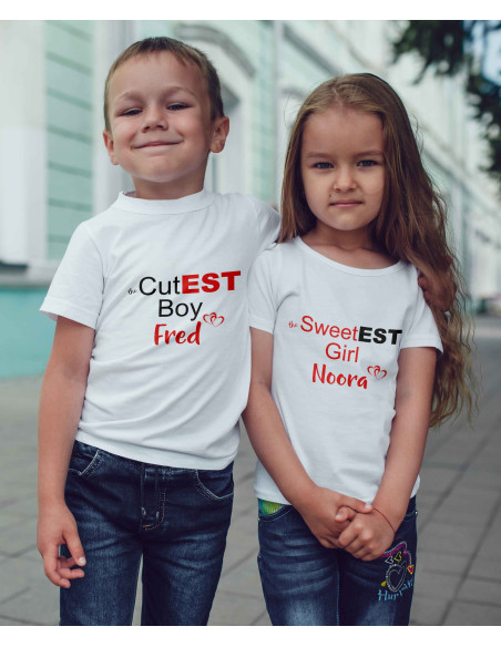 Tüdrukute sportlik t-särk SweetEST Girl Tüdrukute sportlik t-särk SweetEST Girl