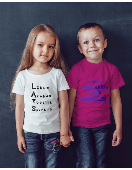 Laste T-särk Piisavalt julge...