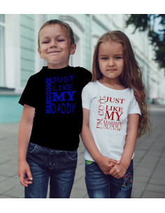 Laste T-särk Handsome just like my Daddy