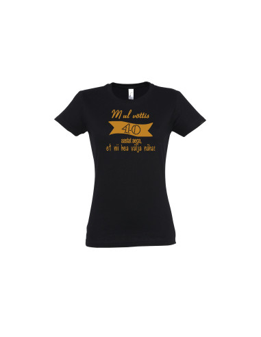 Naiste t-särk Mul võttis... aastat aega,et nii hea välja näha!