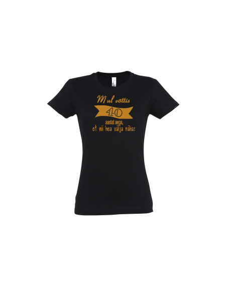 Naiste t-särk Mul võttis... aastat aega,et nii hea välja näha!