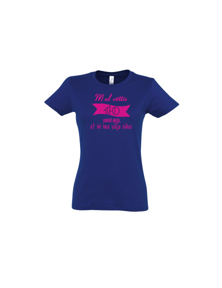 Naiste t-särk Mul võttis... aastat aega,et nii hea välja näha!