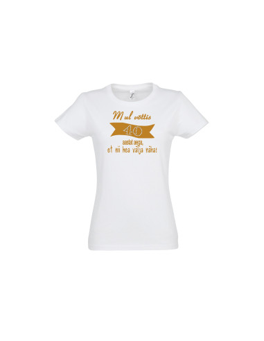 Naiste t-särk Mul võttis... aastat aega,et nii hea välja näha!