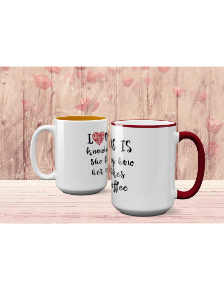 Fotokruus Love is knowing how she likes her coffee