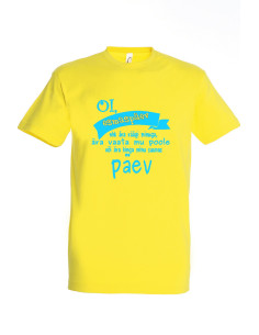 Meeste t-särk "Esmaspäev ei ole minu päev" 2