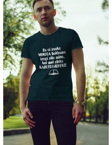 Meeste t-särk Kasutusjuhend ei aita