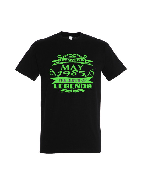 Meeste t-särk Life begins in...the birth of legends