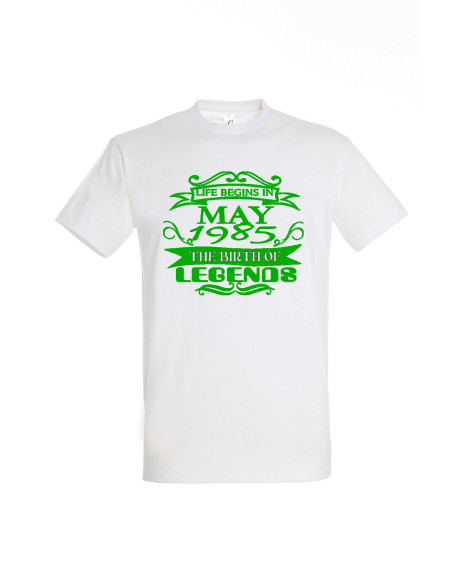 Meeste t-särk Life begins in...the birth of legends