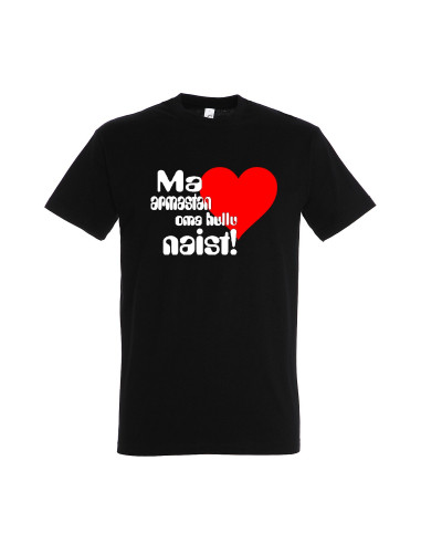 Meeste t-särk Ma armastan oma hullu naist!