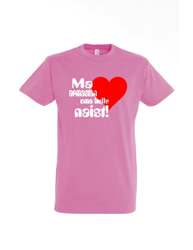 Meeste t-särk Ma armastan oma hullu naist!