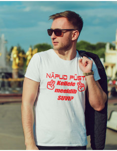 Meeste t-särk Näpud püsti! Kellele meeldi SUVI?