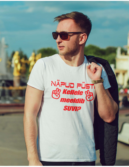 Meeste t-särk Näpud püsti! Kellele meeldi SUVI?