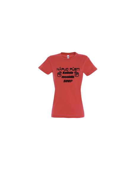 Naiste t-särk Näpud püsti... kellele meeldib SUVI?