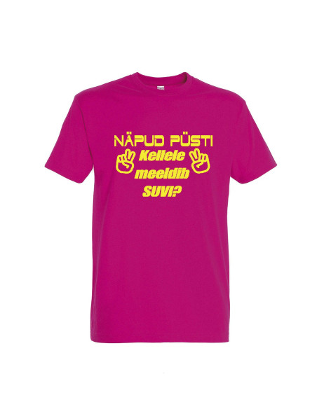 Meeste t-särk Näpud püsti! Kellele meeldi SUVI?