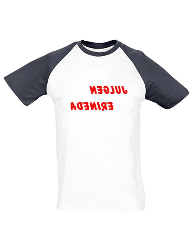 Kahevärviline meeste t-särk Julgen erineda