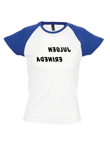 Kahevärviline naiste t-särk Julgen erineda