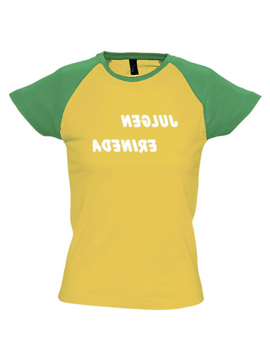 Kahevärviline naiste t-särk Julgen erineda