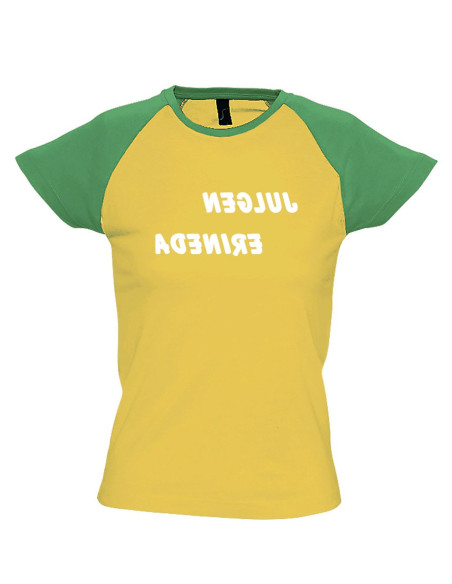 Kahevärviline naiste t-särk Julgen erineda