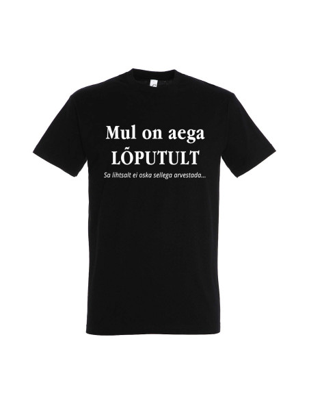 Meeste t-särk Ära kiirusta